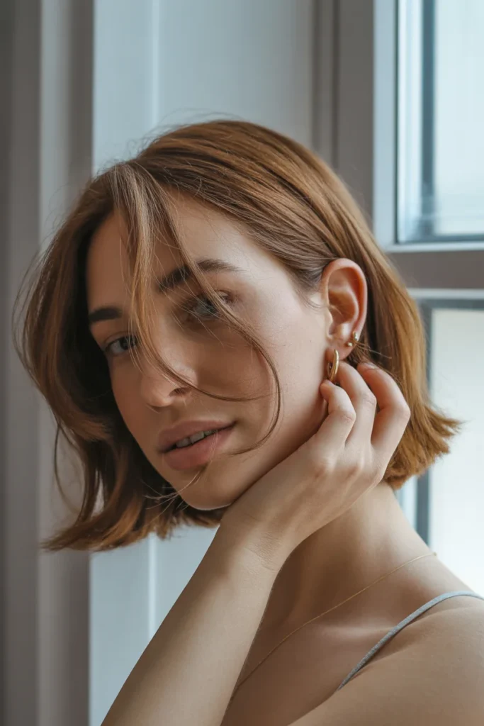 Low Maintenance Short Hair with Bangs