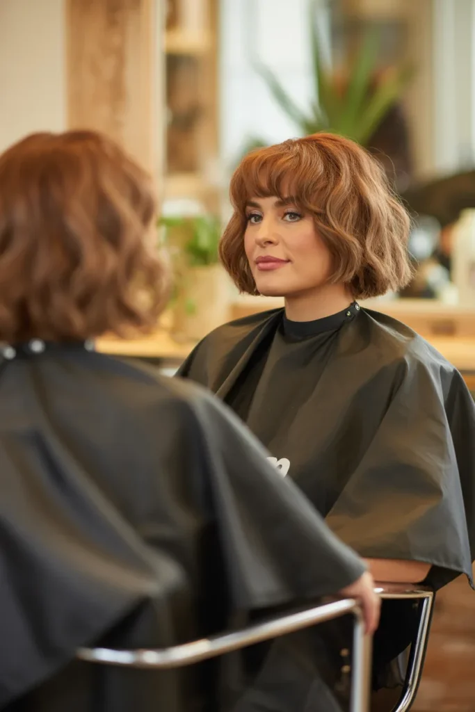 Low Maintenance Short Hair with Bangs